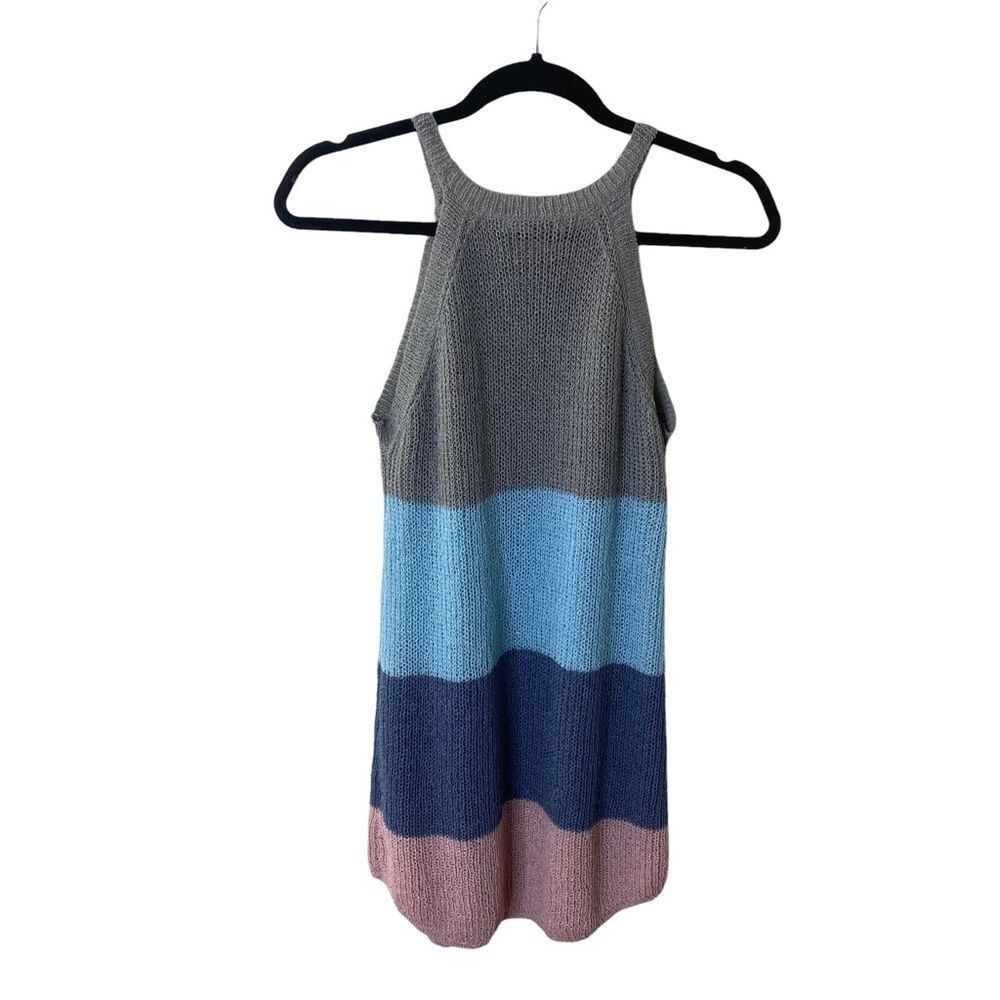 C+D+M Color Block Tunic Dress Sz S - Picture 5 of 10